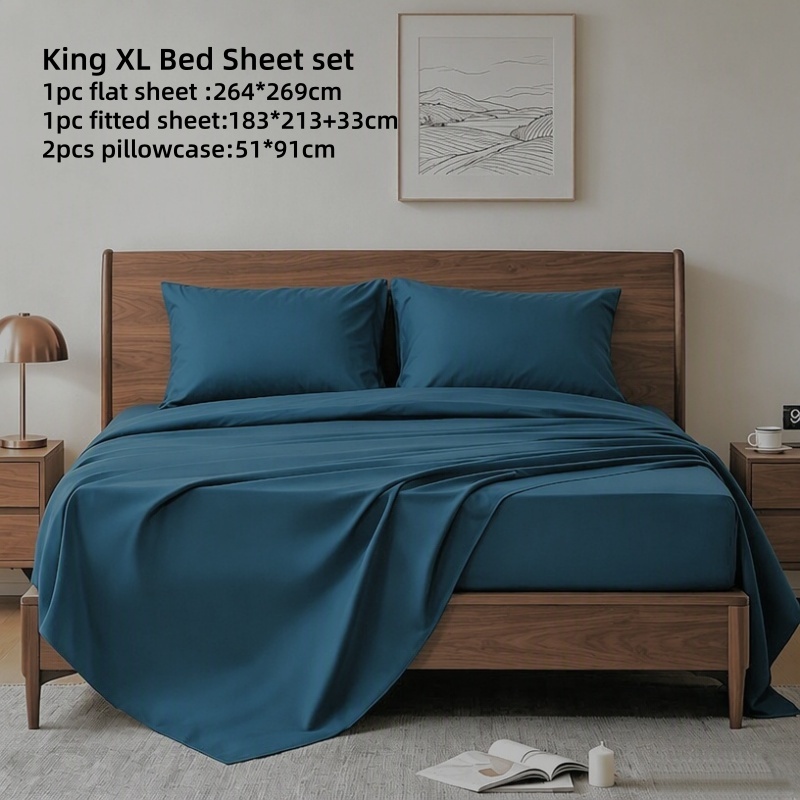 Bed Sheet Set Pure Cotton Flat - Fitted Bed Sheets Deep Pocket review and price