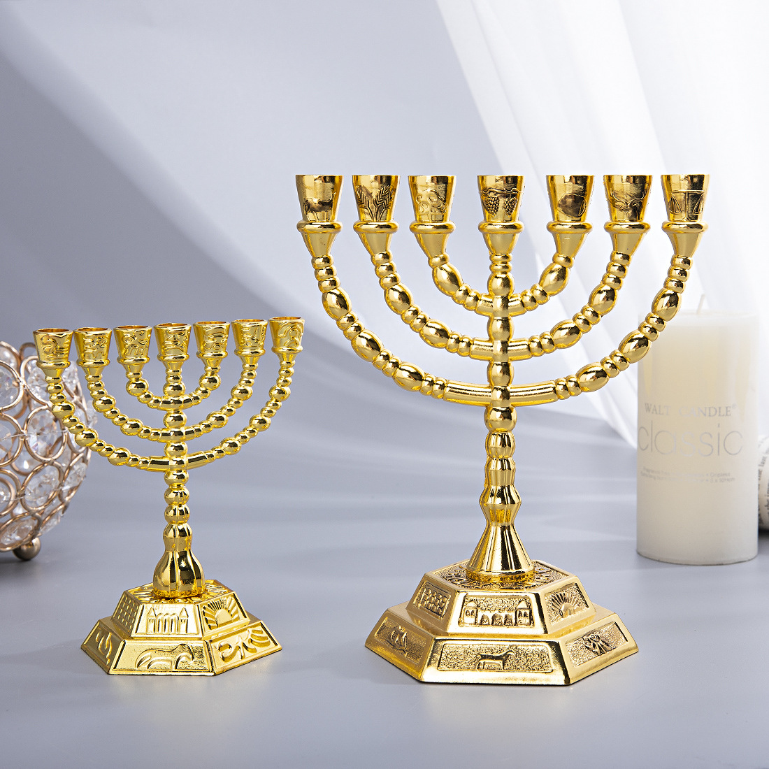 7 Branch Menorah Jewish Home D - Home Decor review and price