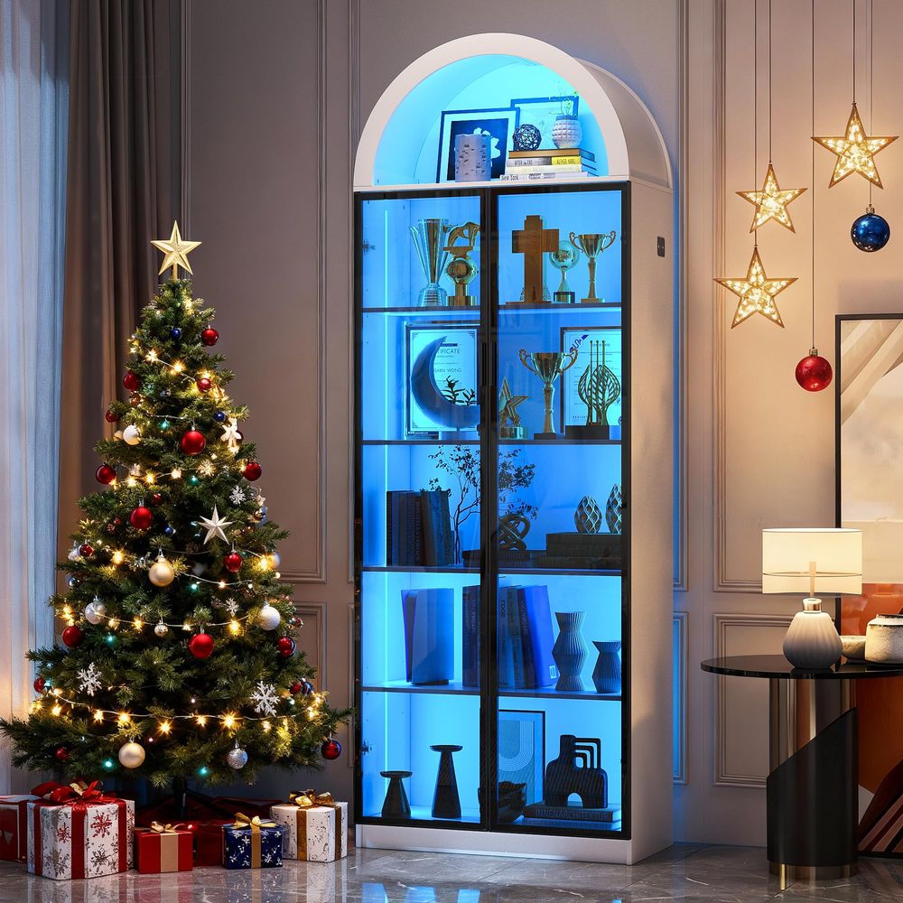 Display Cabinet with Doors and - Lighting review and price