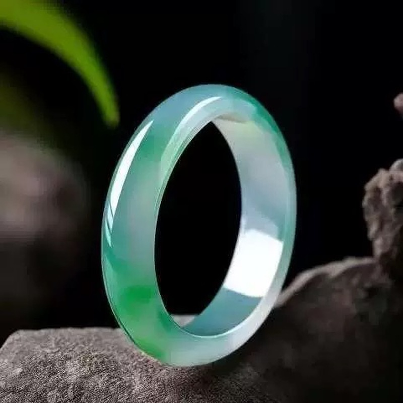 Myanmar jadeite bracelet, ice- - Lighting review and price