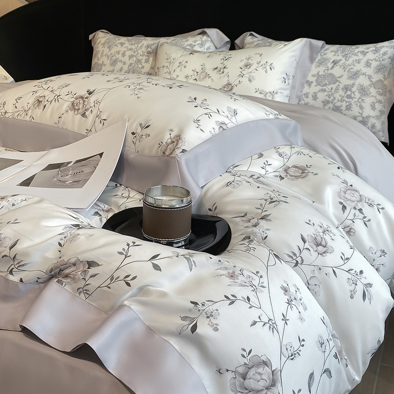 Luxury Digital Printing Flower - Aesthetic Floral Duvet Cover review and price