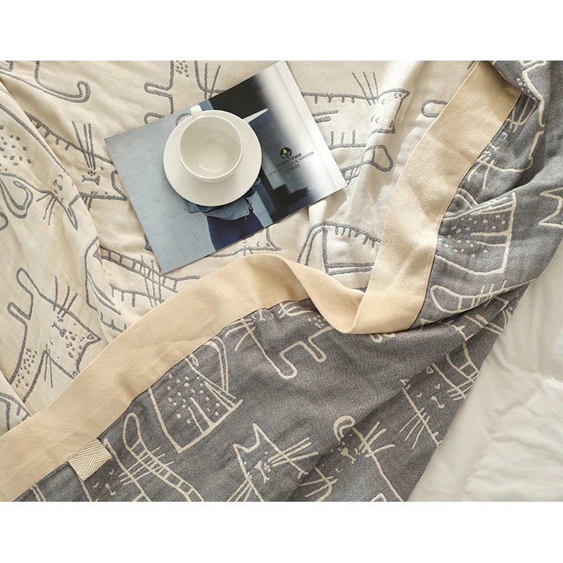 WASART Pure cotton twel muslin - Muslin Cotton Bedspread review and price