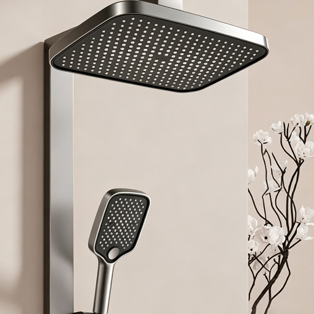 Square Showering Shower Head + - High Pressure Shower Head Handheld review and price