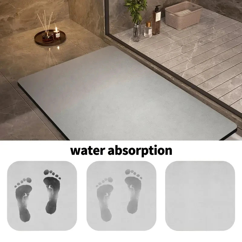 VIKAMA Diatomite Bath Mat Supe - Quick Dry Diatomite Bath Mat review and price