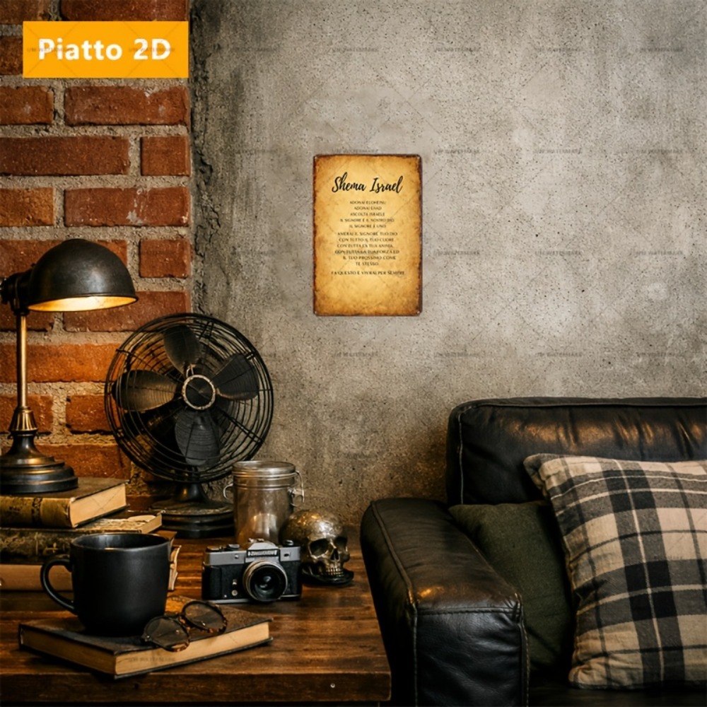 CIFBUY  Hebrew Scripture Alumi - Home Decor review and price