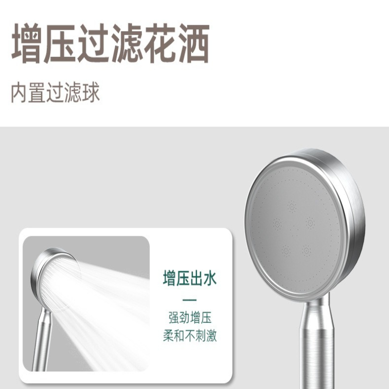 Space Aluminum Handheld Shower - High Pressure Shower Head Handheld review and price