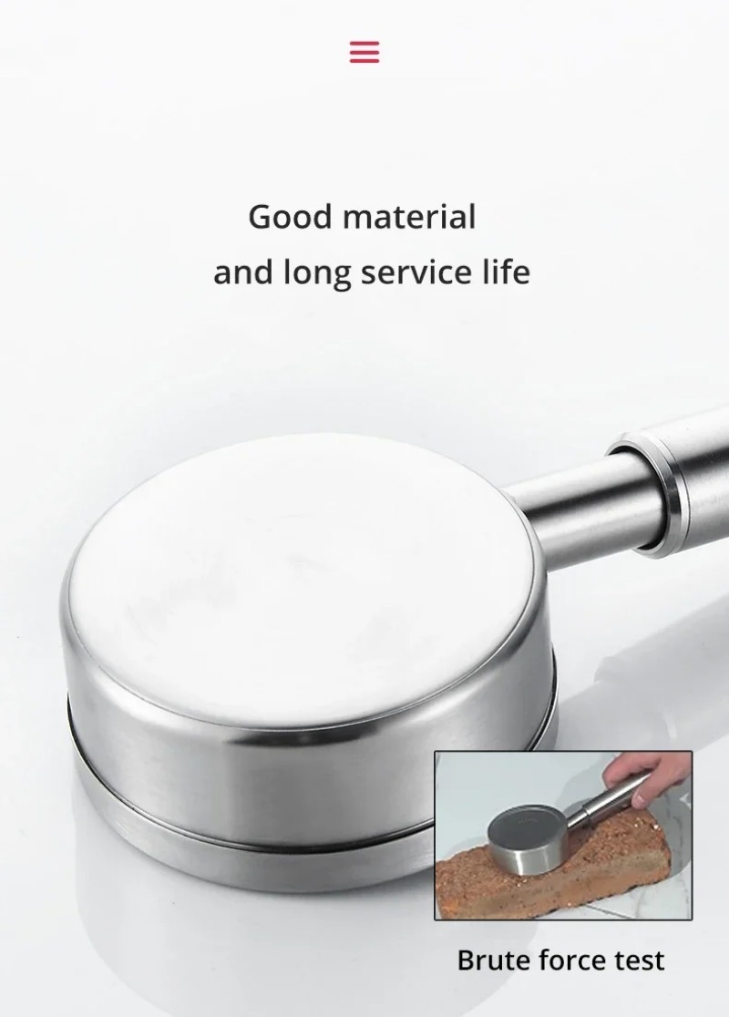 SUS 304 Stainless Steel Bathro - High Pressure Shower Head Handheld review and price