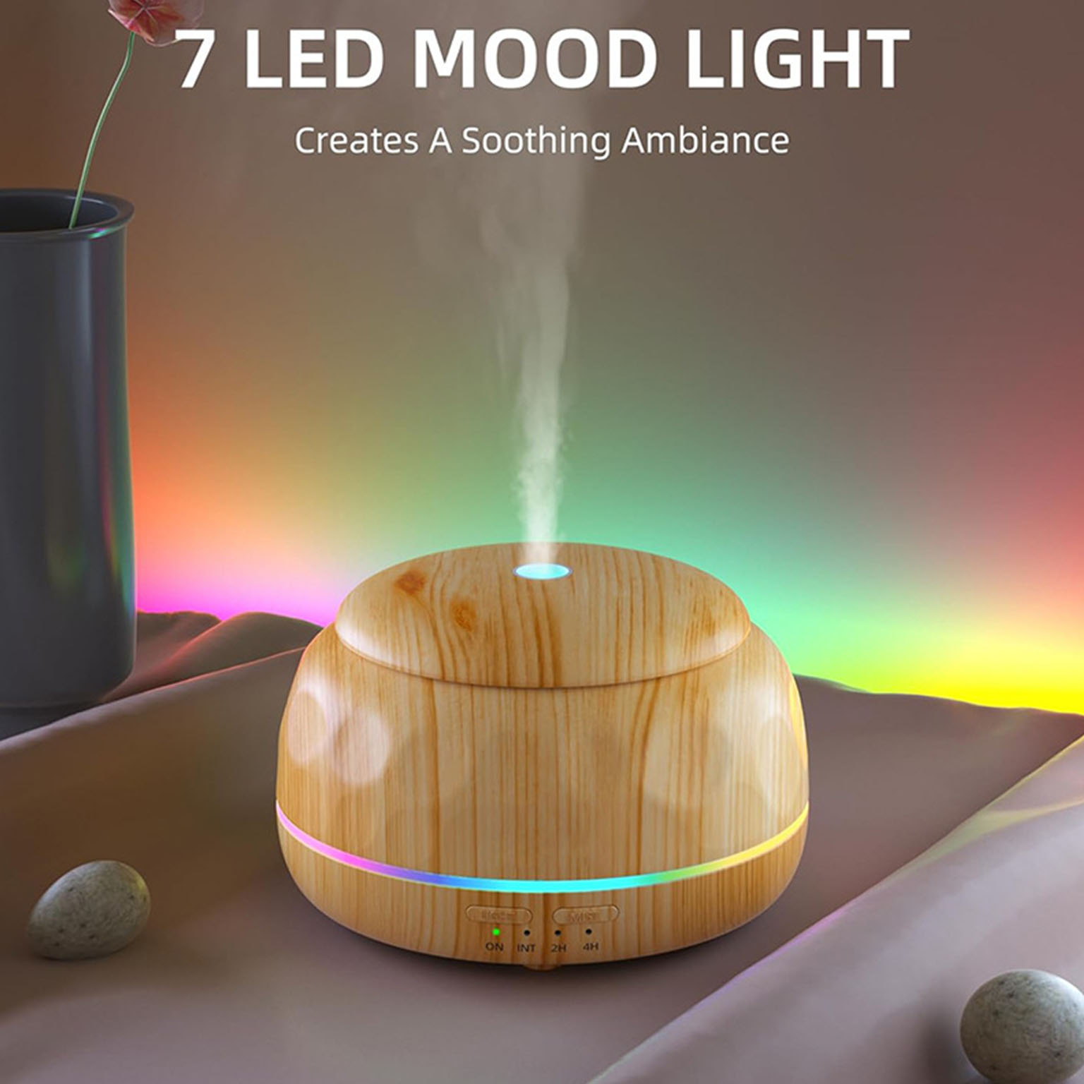 Essential Oil Diffuser Air Hum - Lighting review and price